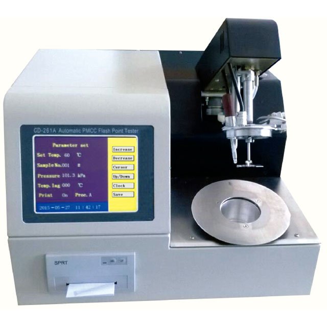 GD-261A Automatisk Pensky-Martens Closed-Cup Flash Point Tester