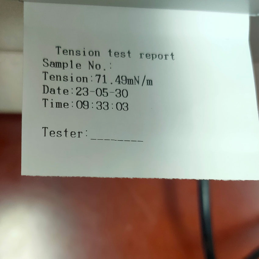 ASTM D971 Automatisk gränssnittsspänningstestare med Platinum Ring Method