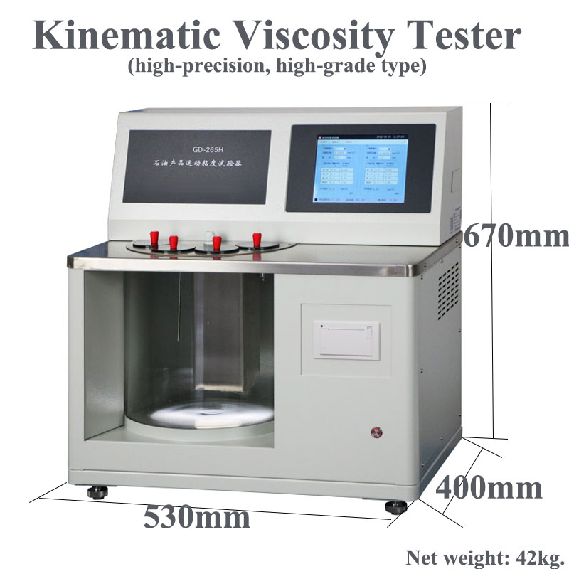 ASTM D445 Petroleumprodukter Kinematisk viskositetstestare Kinematisk viskometer 