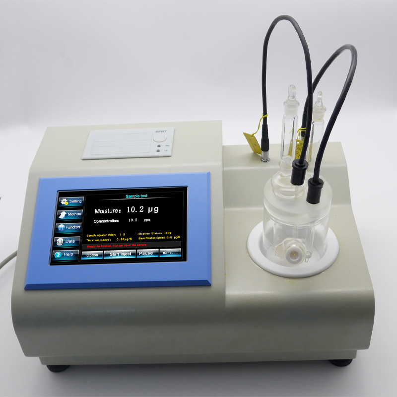 Automatisk Karl Fischer Titrator Oil Moisture Analyzer