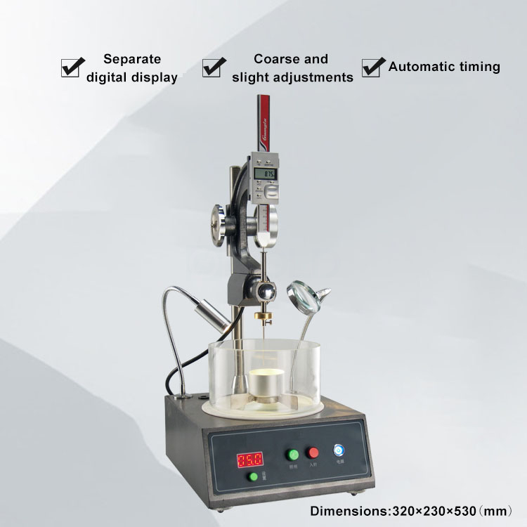 Digital automatisk penetrometer för bitumen 