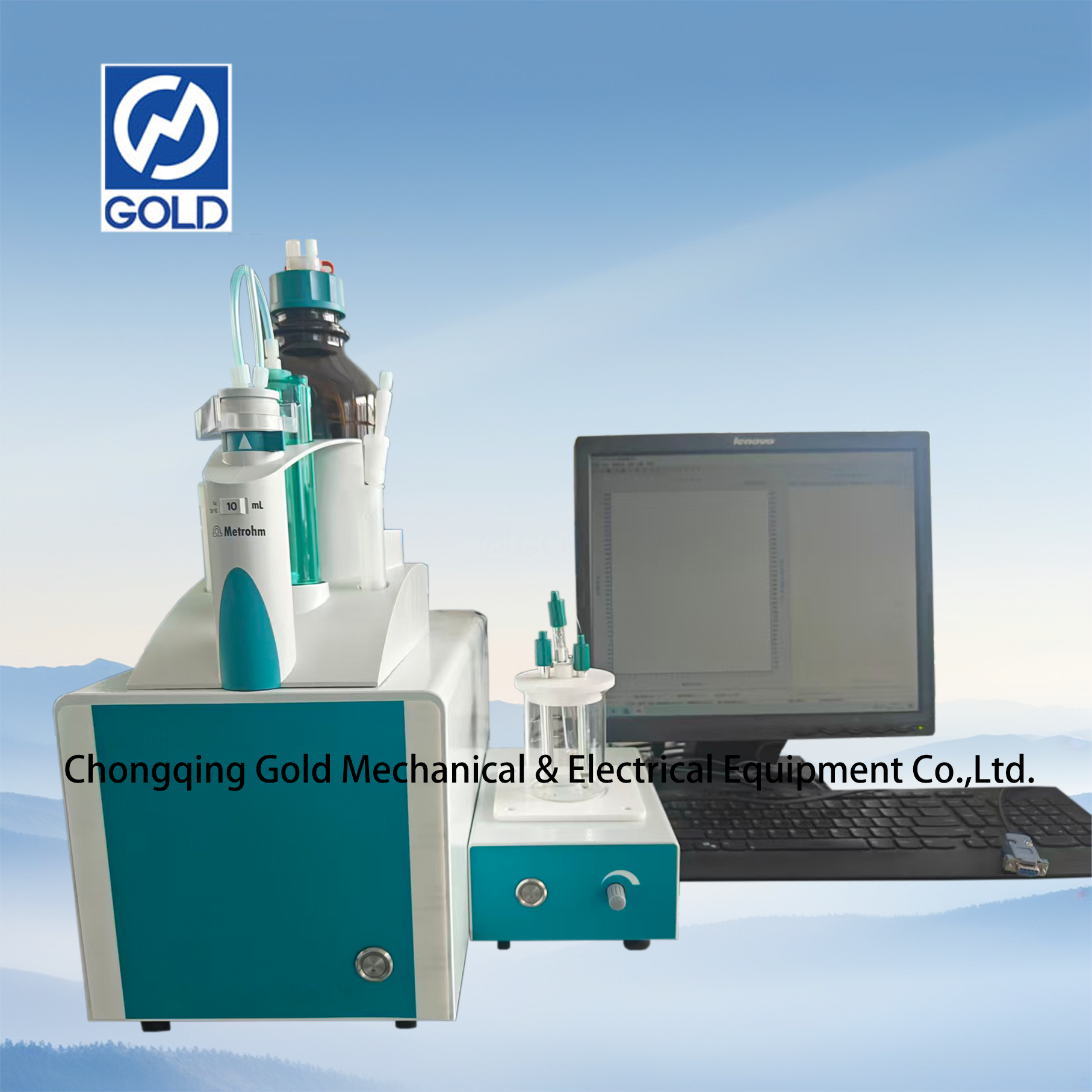 Helautomatisk syratalstestare ASTM D664 Potentiometer Titrator