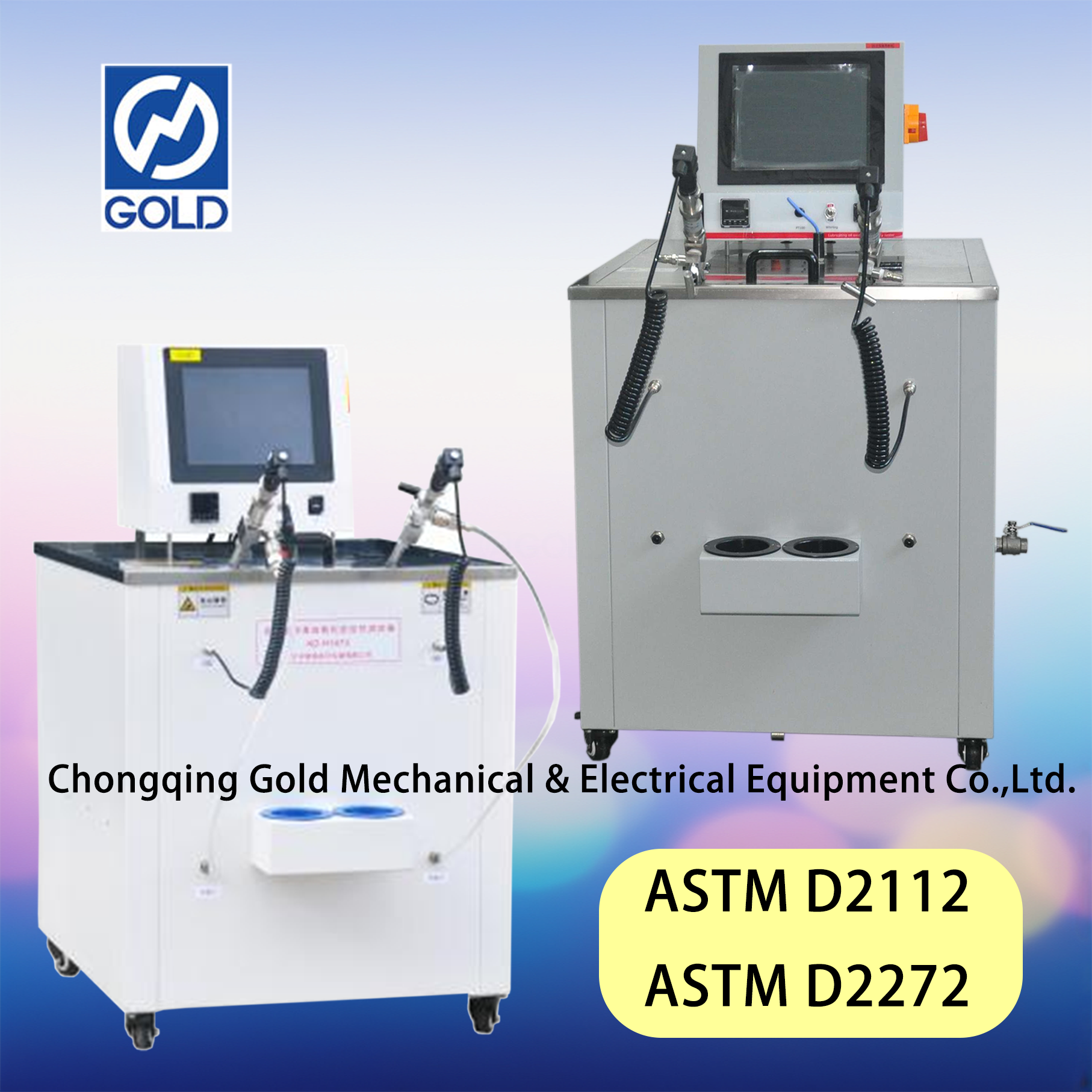 ASTM D2112 Automatisk smörjolja oxidation Stabilitetstestare ASTM D2272