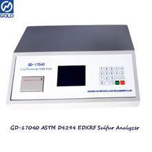 GD-17040 Lab Instrument Råolja Röntgenfluorescens Diesel Svavel Analyzer Astm d4294