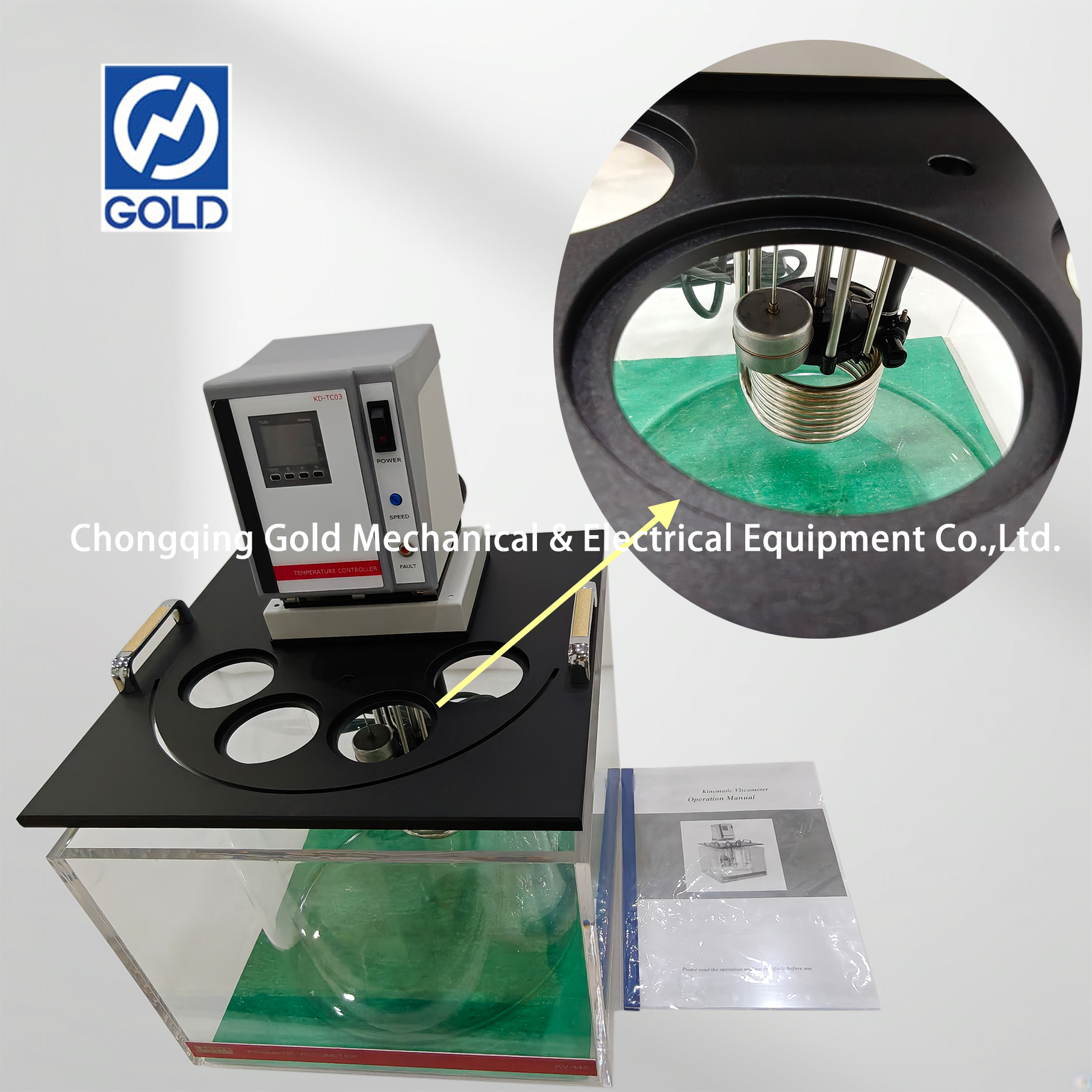 ASTM D445 kinematisk viskometer