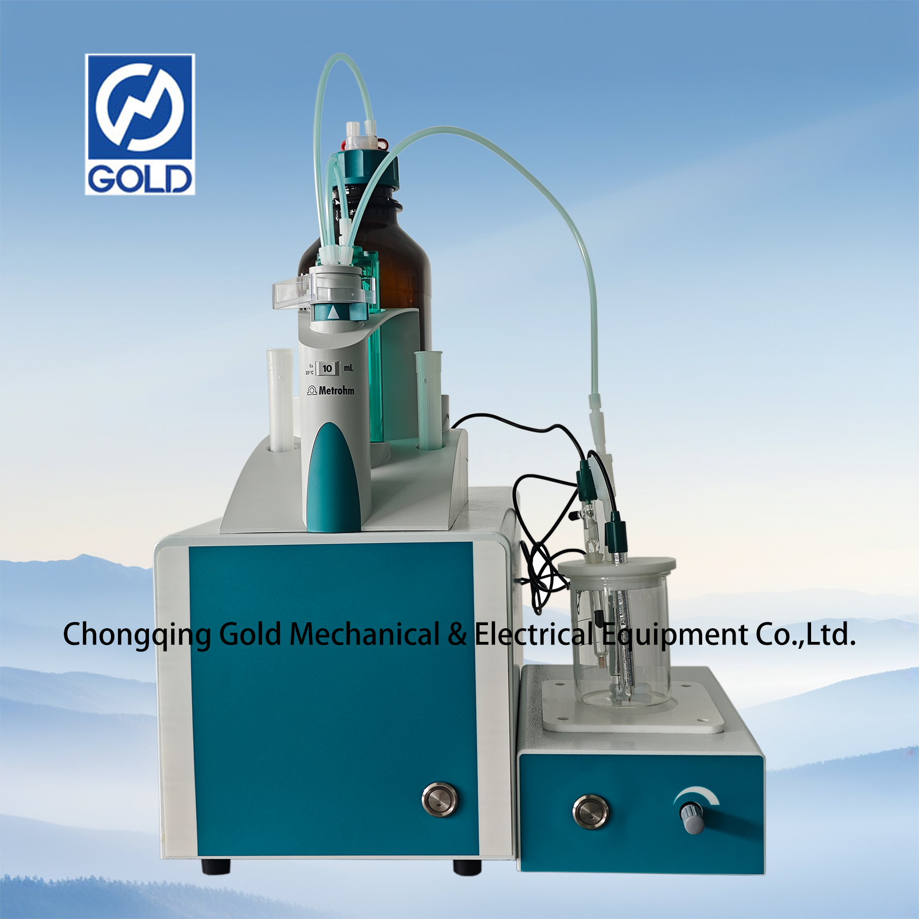 Helautomatisk syratalstestare ASTM D664 Potentiometer Titrator