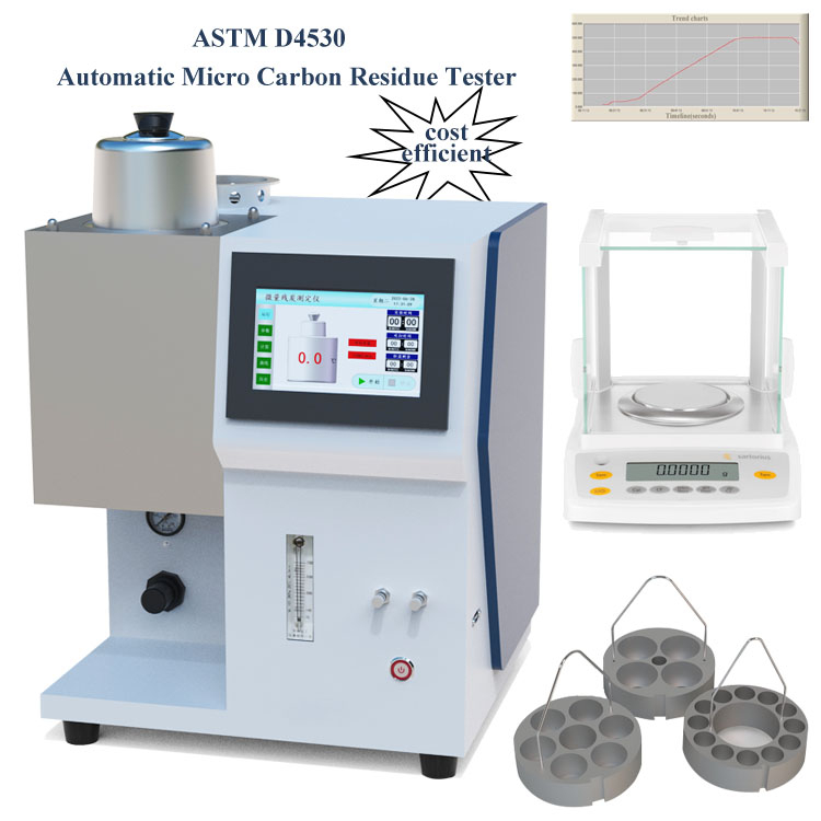 ASTM D4530 (MCRT) Kolrester Testapparat med mikrometod med konkurrenskraftigt pris